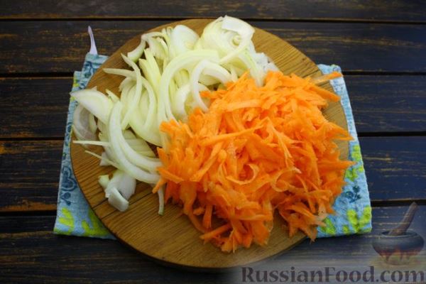 Рыба, запечённая с капустой