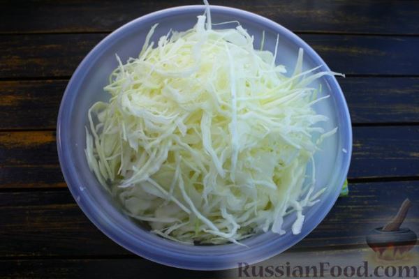 Рыба, запечённая с капустой