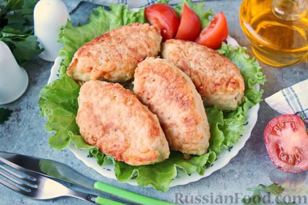 Рыбные зразы с сыром