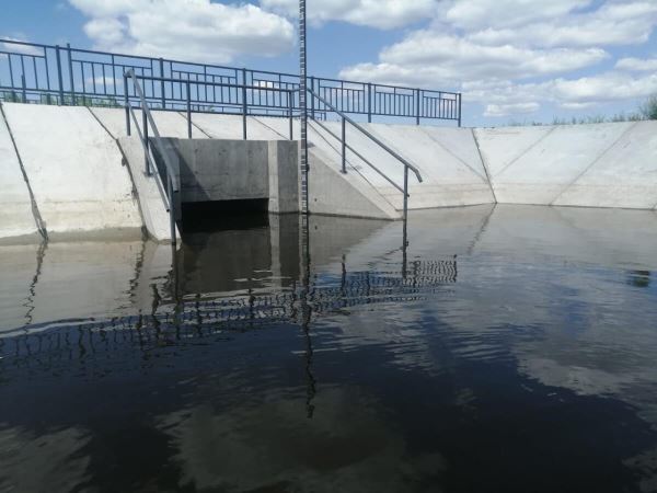 В Волгоградской области построили два водопропускных сооружения